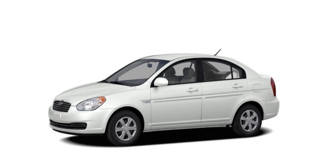 2008 Hyundai Accent Sedan Ottawa Competitive Comparison Trim Selection ...